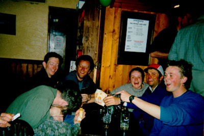 These guys had been in Chamonix
for too long.