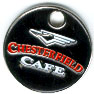 Souvenir keychain from The Chesterfield Cafe